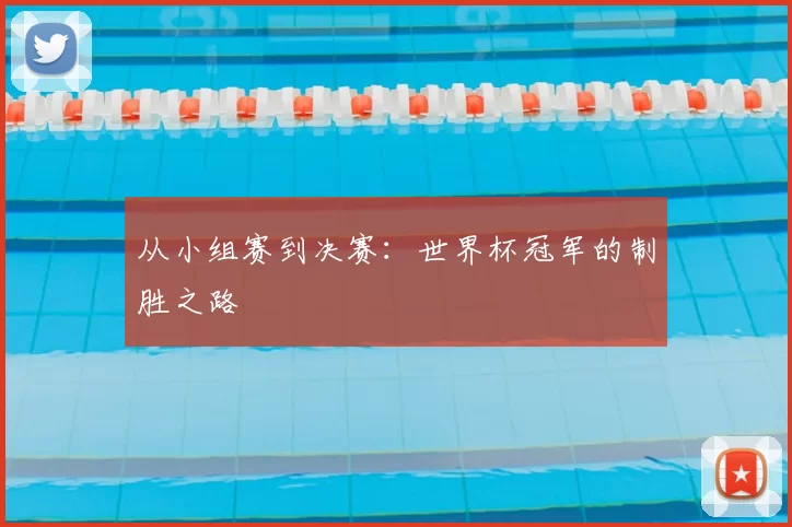 从小组赛到决赛：世界杯冠军的制胜之路